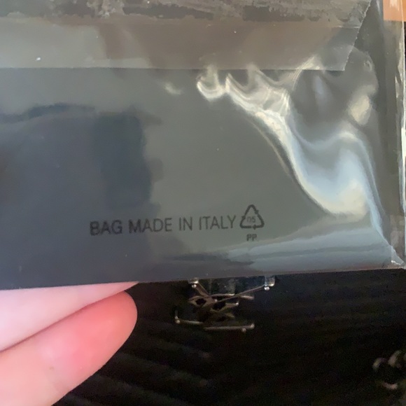 Vintage YSL Black Chevron Tote - Picture 12 of 16